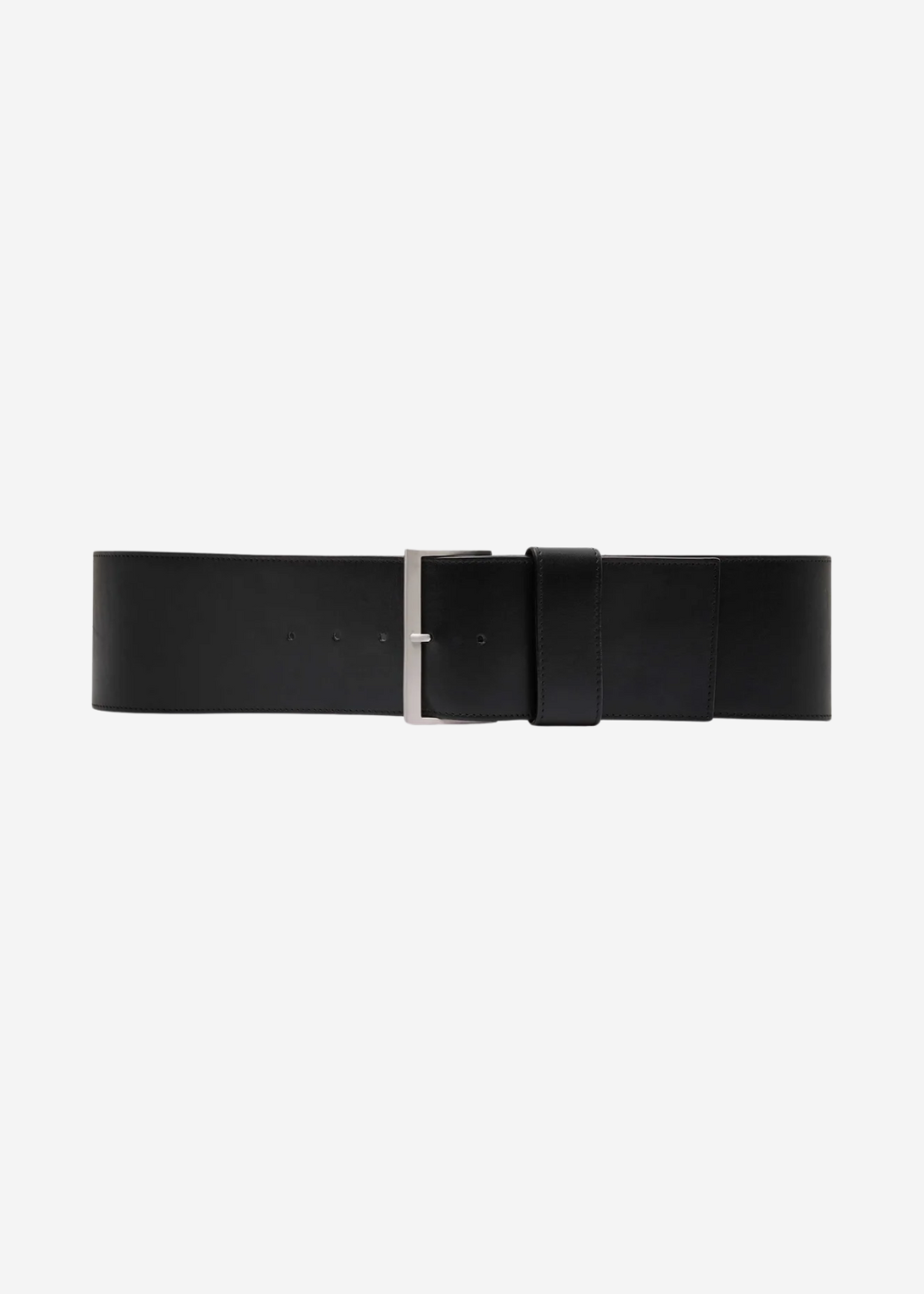 St. Agni Wide Classic Belt in Black | Shop Tula