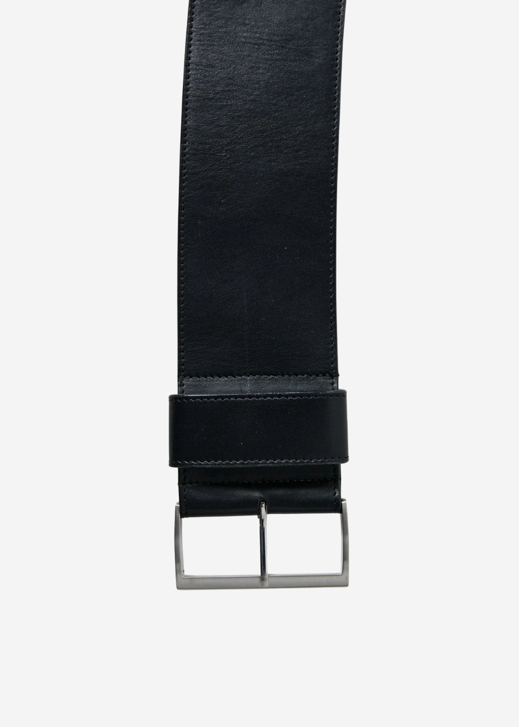 St. Agni Wide Classic Belt in Black | Shop Tula