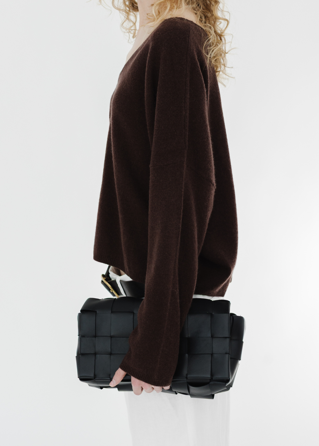 St. Agni Woven Envelope Slim Tote | Shop Tula