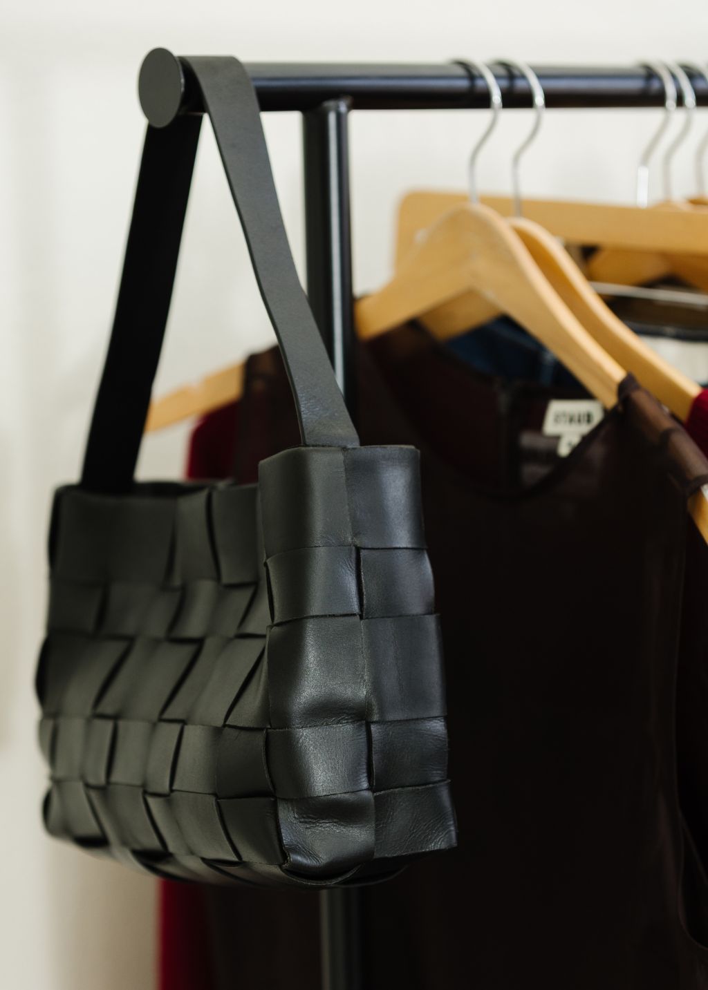 St. Agni Woven Mini Tote Black | Shop Tula