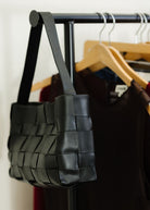 St. Agni Woven Mini Tote Black | Shop Tula