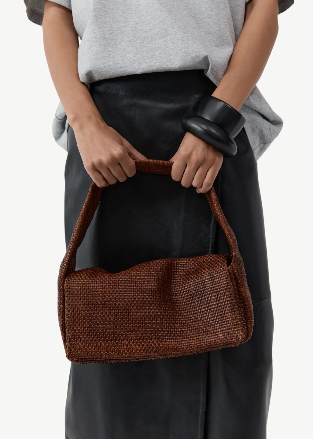 St. Agni Woven Slim Satchel | Shop Tula