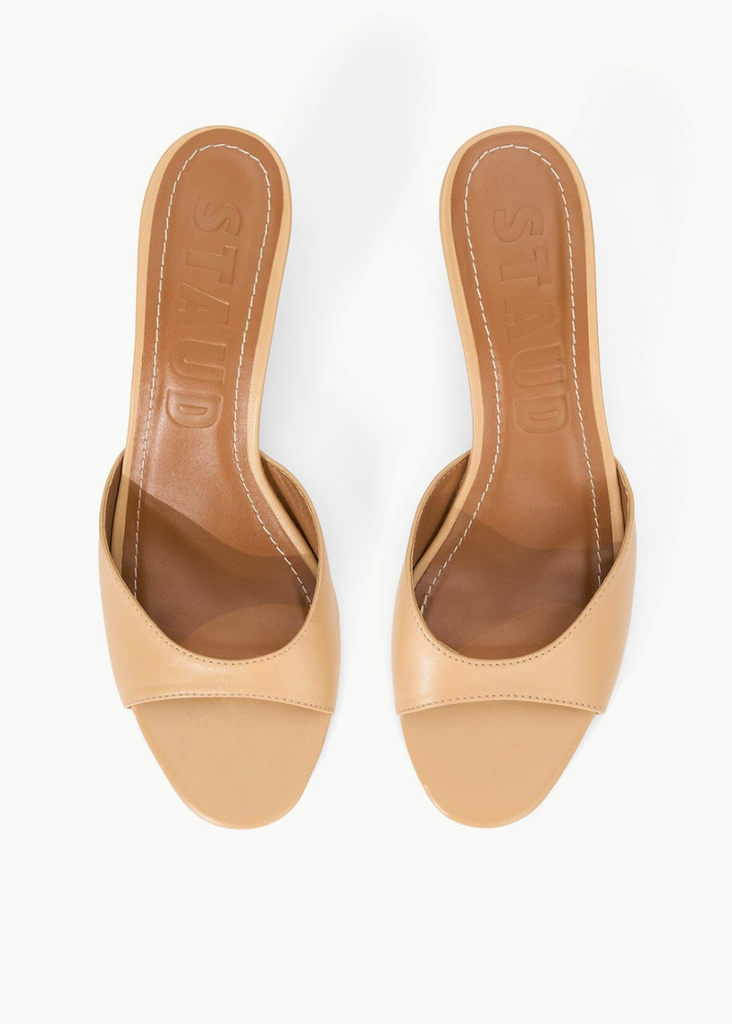 Staud Brigitte Mule in Nude | Tula's Online Boutique