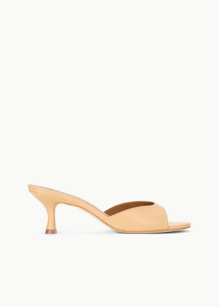 Staud Brigitte Mule in Porcini | Tula's Online Boutique