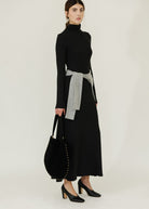 Staud Vanya Dress in Black | Shop Tula