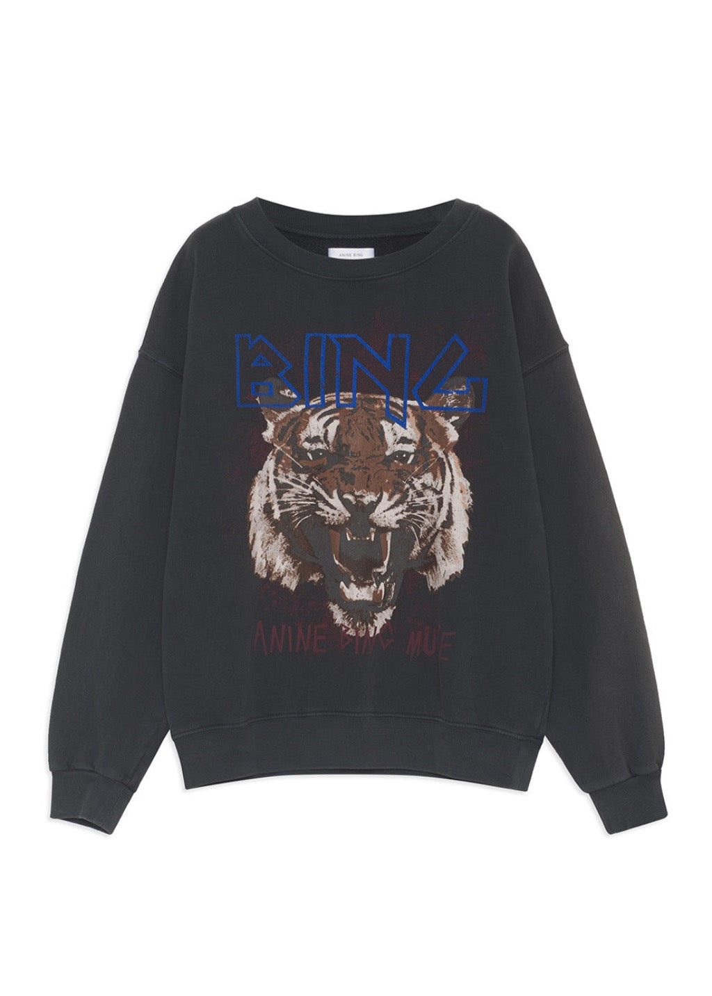 Anine Bing Tiger Sweatshirt - Black • Find prices »