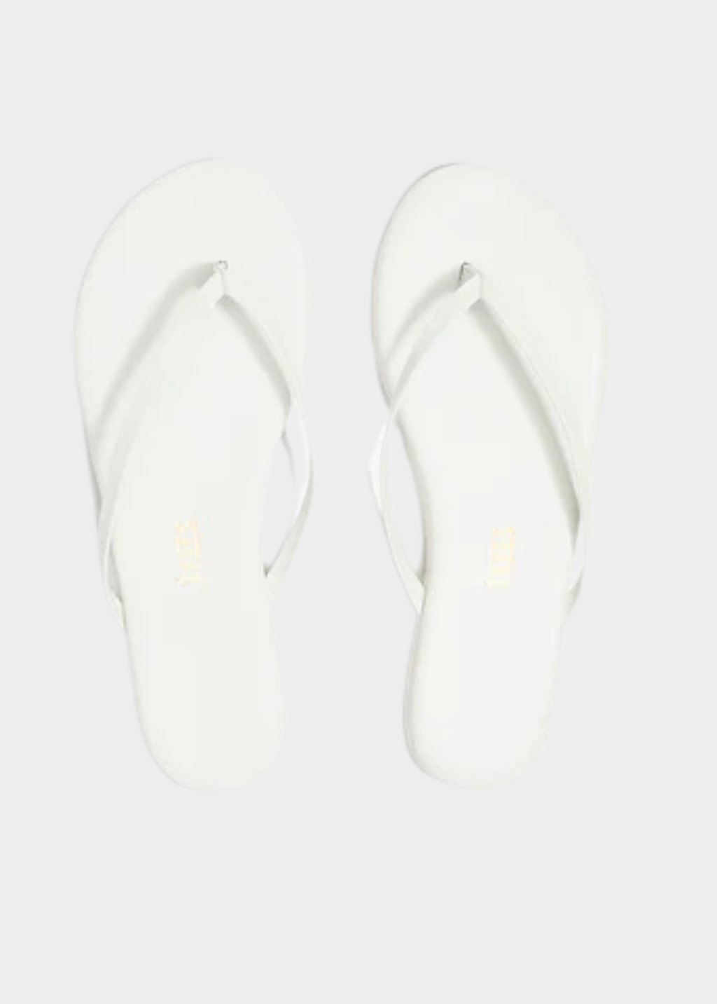 TKEES Flip Flop Solid in White | Shop Tula
