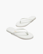 TKEES Flip Flop Solid in White | Shop Tula