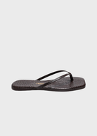 TTKEES Square Toe Lily in Carob Croc | Shop Tula