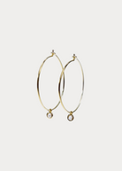 Talisman Fine Jewelry XL Infinite Hoops with Diamonds | Shop Tula