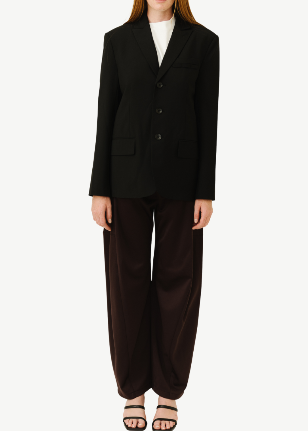 Tibi Active Knit Winslow Pant in Brown | Shop Tula