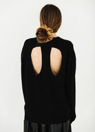 Tibi Anna Merino Wool Cut Out Racerback Pullover | Shop Tula