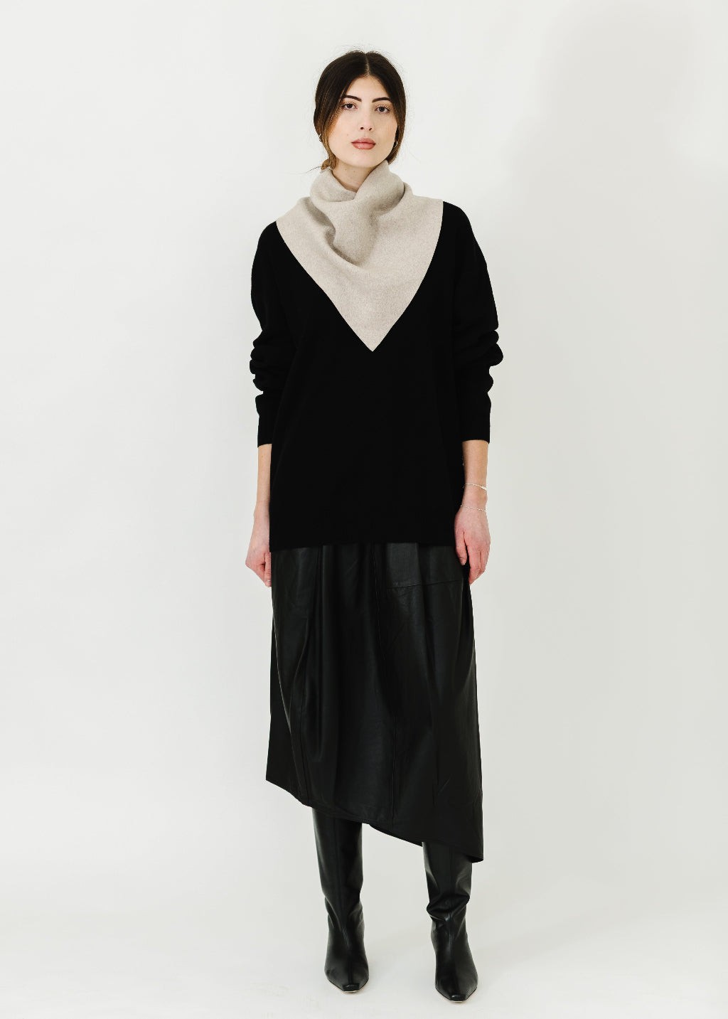 Tibi Anna Wool Cut Out Racerback Pullover | Shop Tula