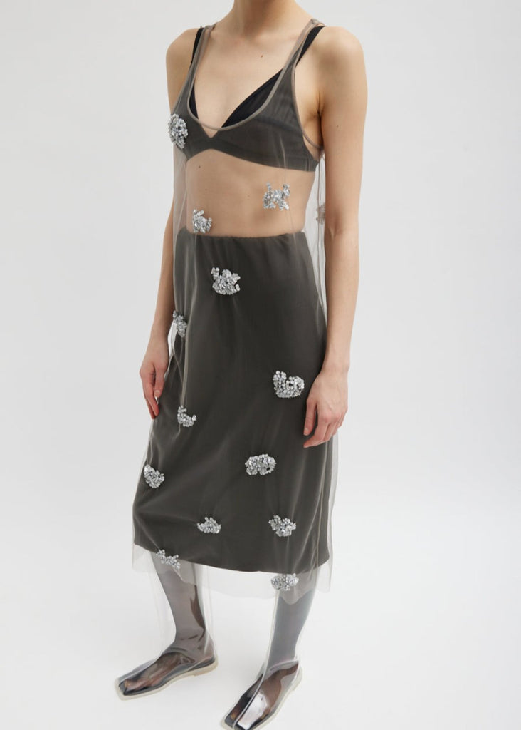 Tibi Artemis Beading Tank Dress | Tula's Online Boutique