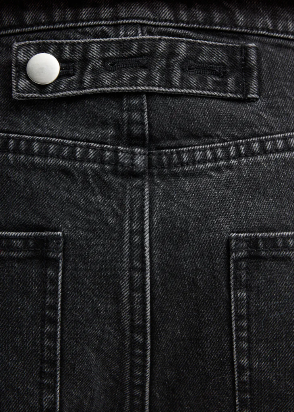 Tibi Black Denim Willem Jean | Shop Tula