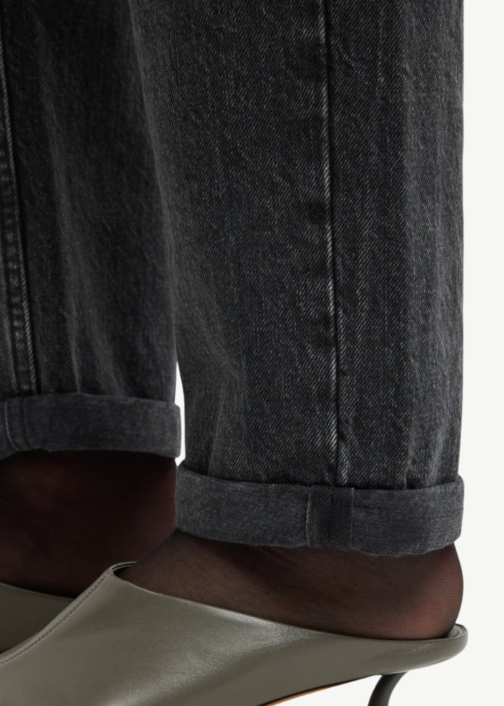 Tibi Black Denim Willem Jean | Shop Tula