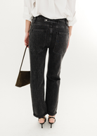 Tibi Black Denim Willem Jean | Shop Tula