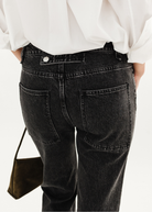 Tibi Black Denim Willem Jean | Shop Tula