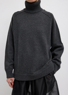 Tibi Cashmere Sweater TNeck Oversized Pullover | Shop Tula