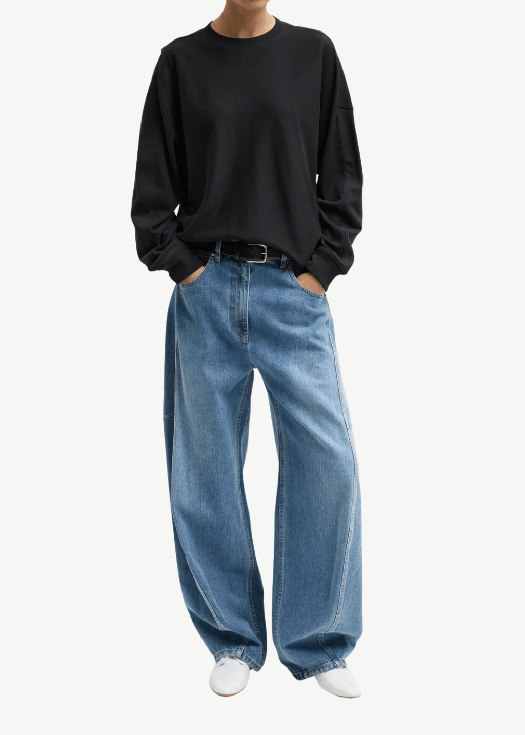 Tibi Classic Wash Denim Sid Jean | Shop Tula