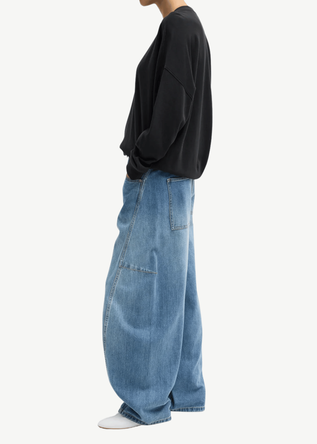 Tibi Classic Wash Denim Sid Jean | Shop Tula