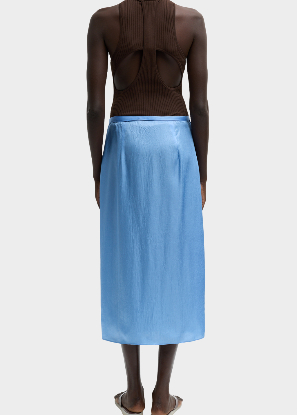 Tibi Crinkle Slip Skirt | Shop Tula