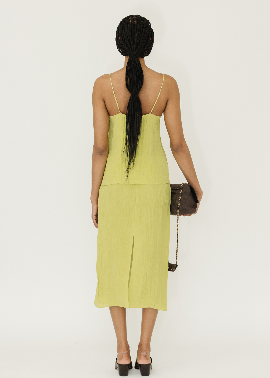 Tibi Crinkle Slip Skirt | Shop Tula