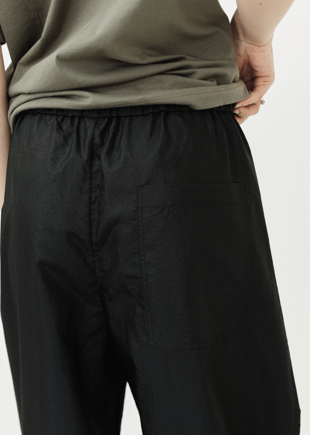 Tibi Crispy Nylon Winslow Pant | Shop Tula