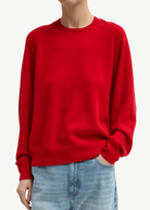 Tibi Feather Weight Cashmere Crew Sweater | Shop Tula