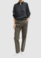 Tibi Feather Weight Eco Crepe Oversized Shirt | Shop Tula