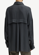 Tibi Feather Weight Eco Crepe Oversized Shirt | Shop Tula