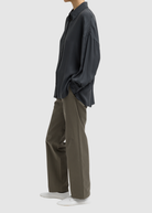 Tibi Feather Weight Eco Crepe Oversized Shirt | Shop Tula