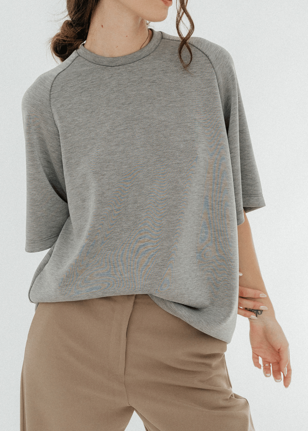 Tibi Feather Weight Neoprene Baseball T | Shop Tula