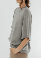 Tibi Feather Weight Neoprene Baseball T | Shop Tula