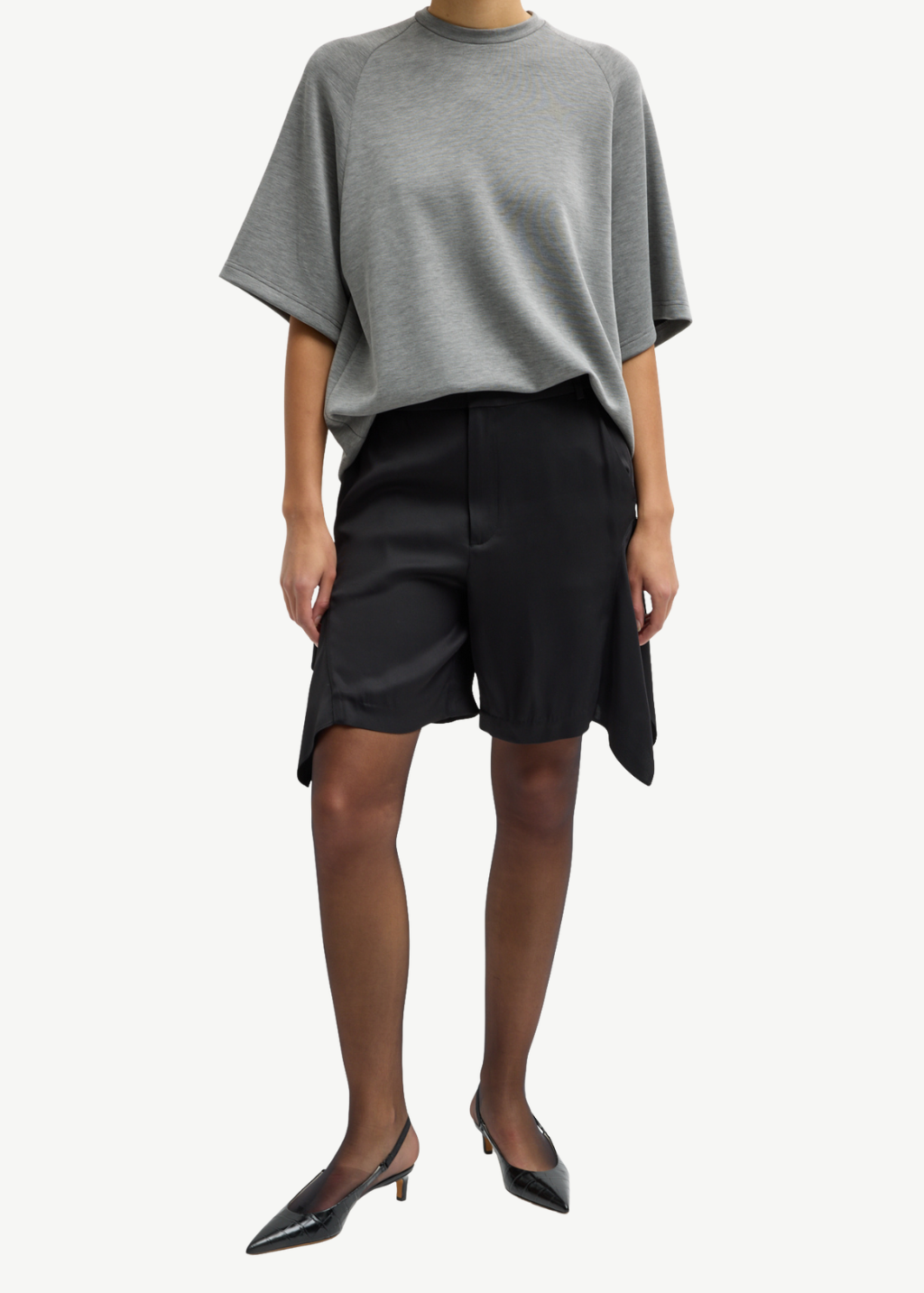 Tibi Feather Weight Short Sleeve Base | Shop Tula
