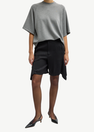 Tibi Feather Weight Short Sleeve Base | Shop Tula