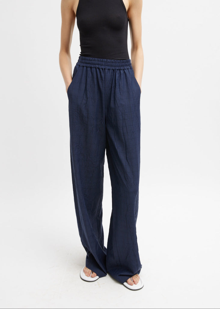 Tibi Harold Suiting Wide Leg Pull On Pant | Tula's Online Boutique