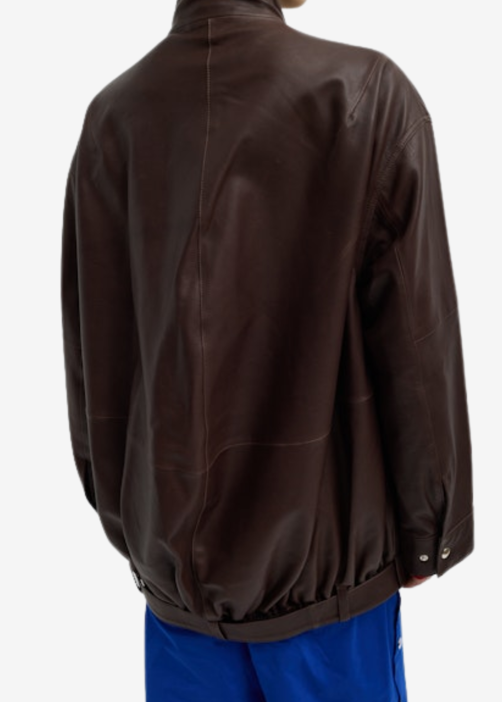 Tibi Leather Moto Bomber | Shop Tula