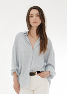 Tibi Linus Check Oversized Shirt | Shop Tula