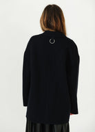 Tibi Luxe Double Faced Wool Angora Liam Blazer Back | Shop Tula