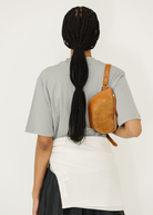 Tibi Mock Neck Unisex T-Shirt in Pumice | Shop Tula