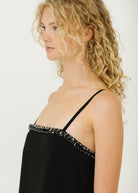 Tibi Nylon Beaded Strappy Dress | Shop Tula