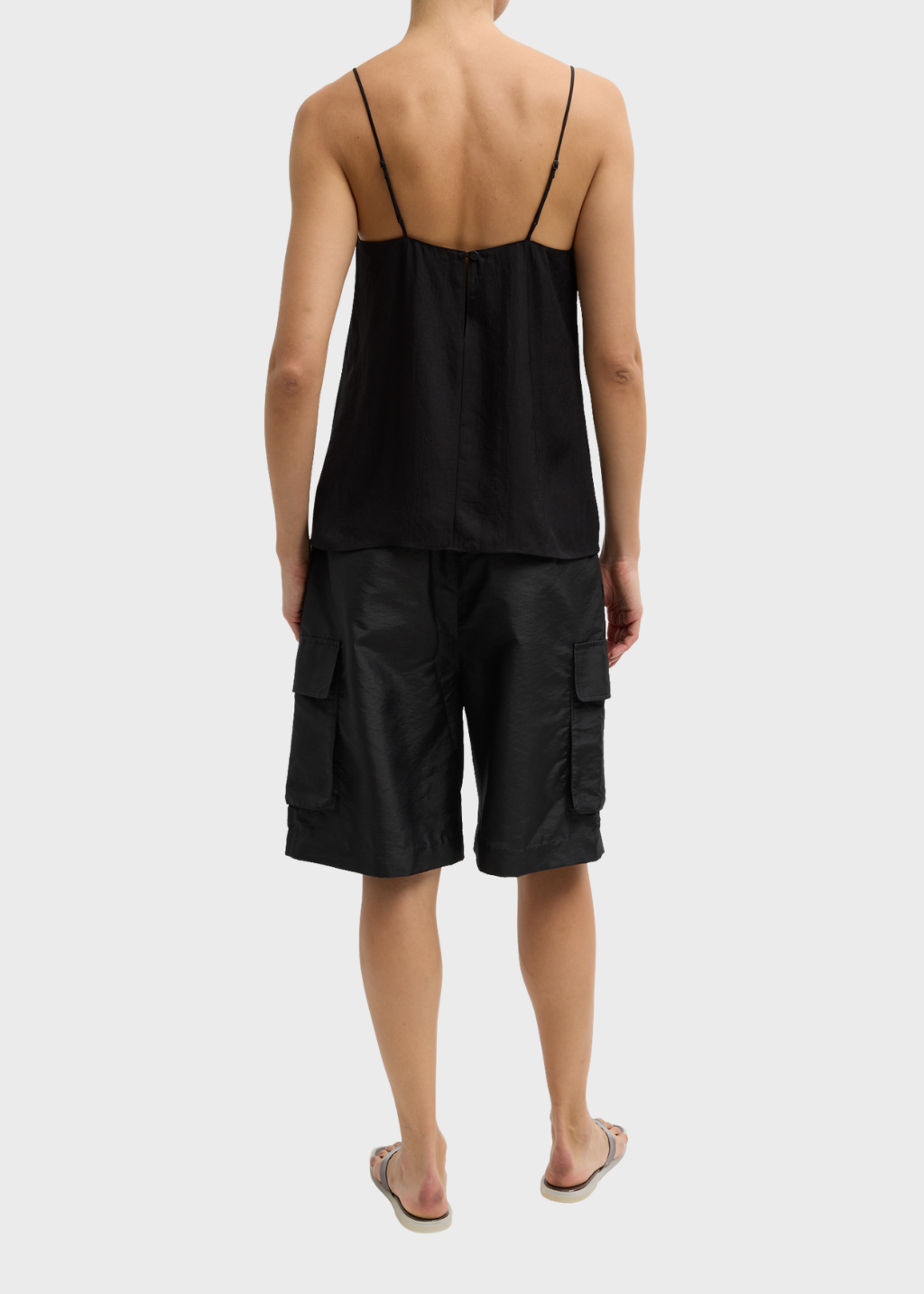 Tibi Nylon Stella Short | Shop Tula