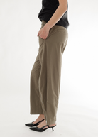 Tibi Nylon Zipper Trouser | Shop Tula