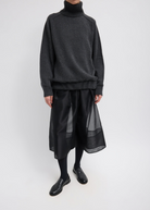 Tibi Organza Full Skirt in Black | Shop Tula