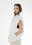 Tibi Patchwork Twill Slicker Jacket | Shop Tula