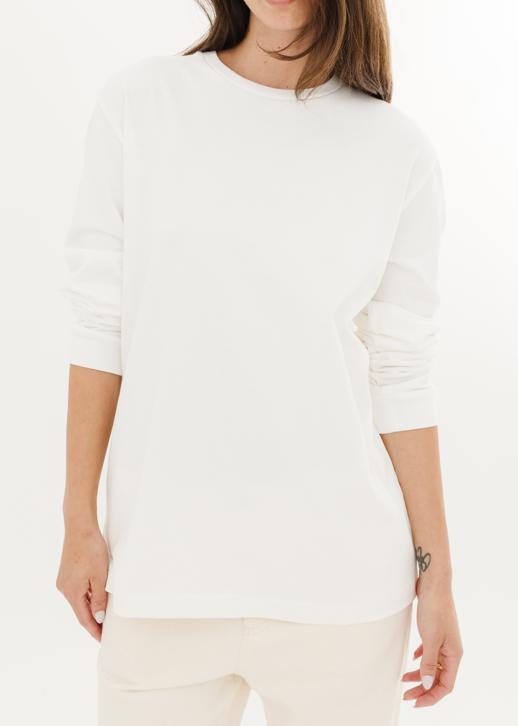 Tibi Perfect Unisex Long Sleeve T | Shop Tula