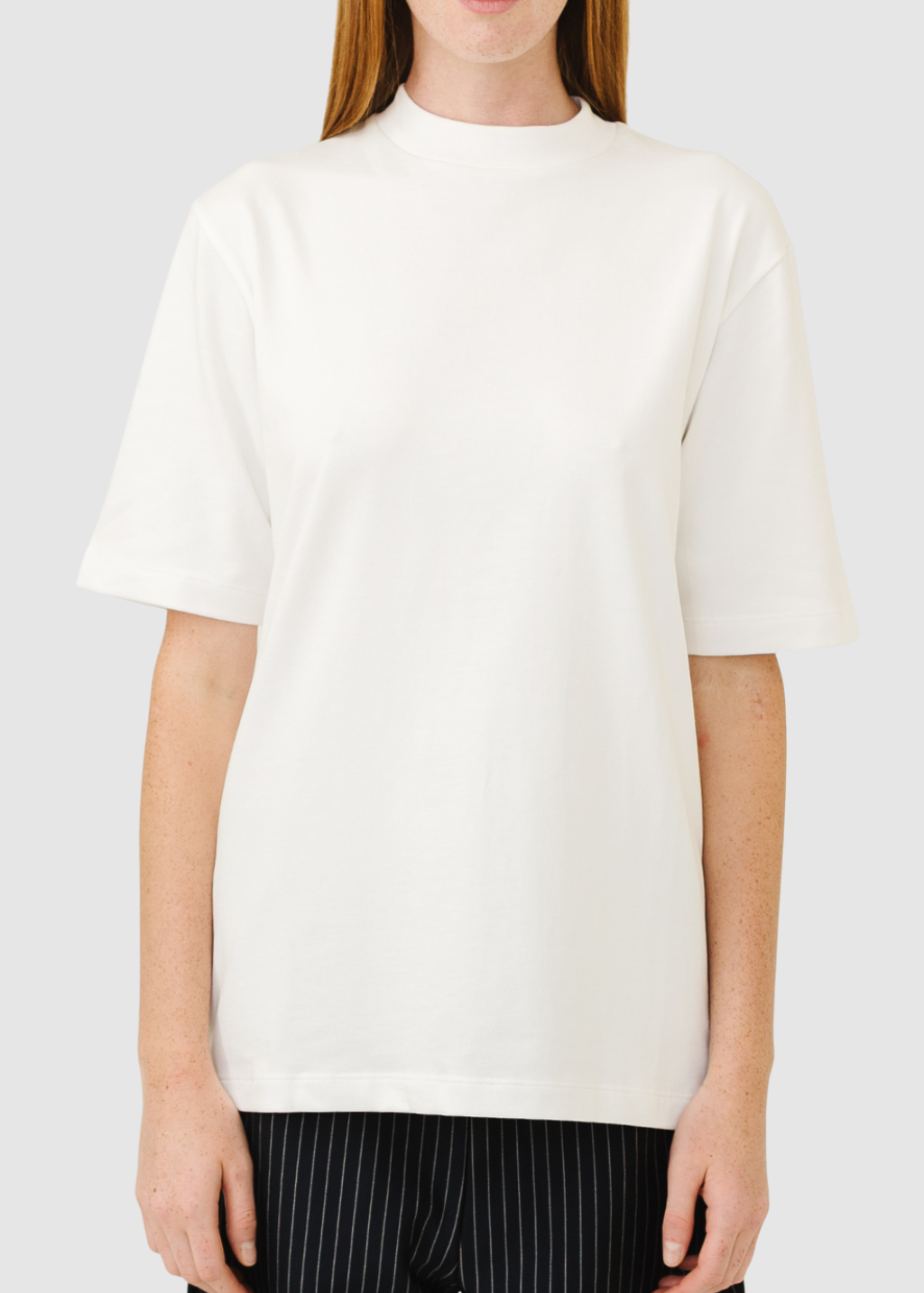 Tibi Perfect Unisex T in White | Shop Tula