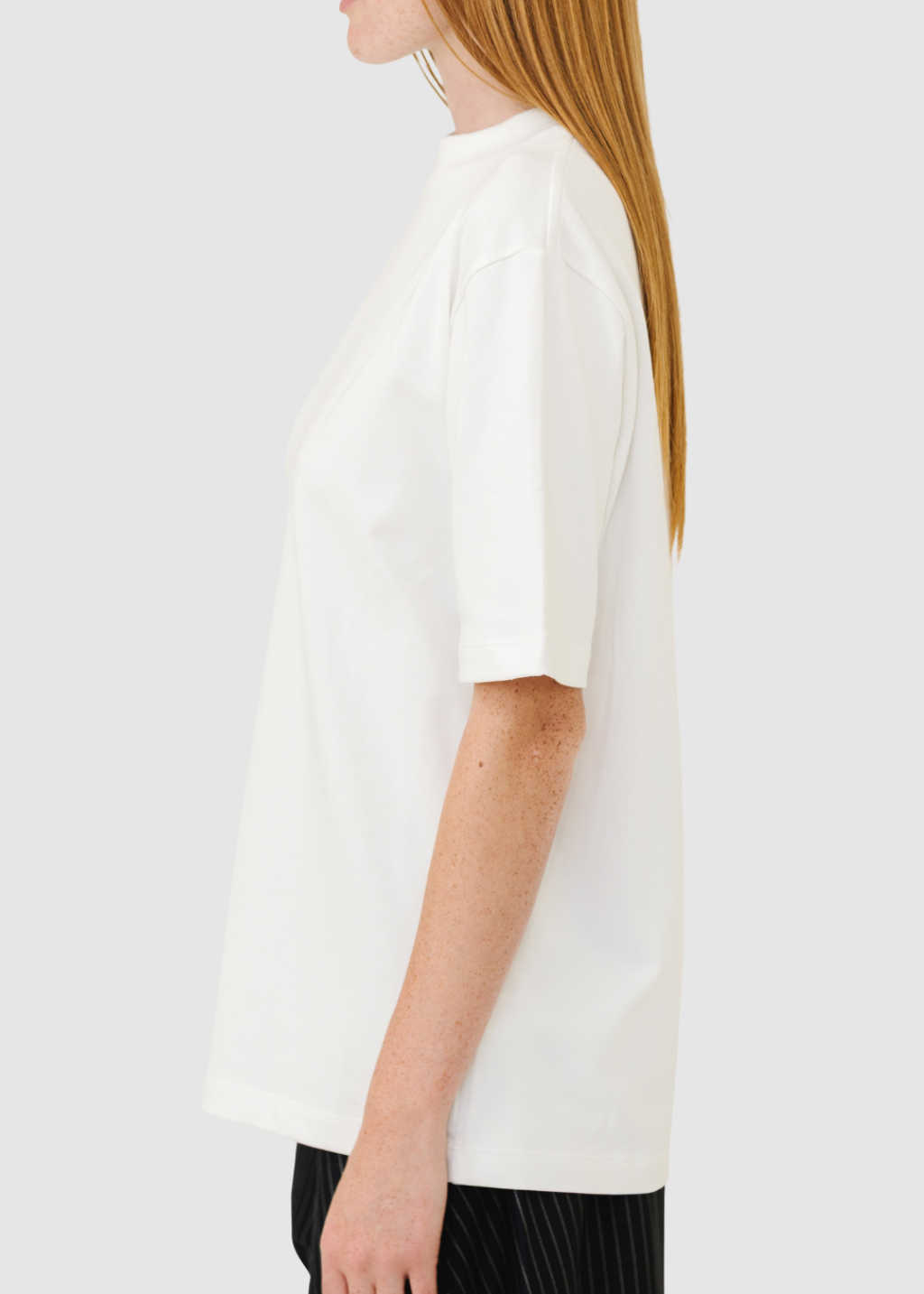 Tibi Perfect Unisex T in White | Shop Tula