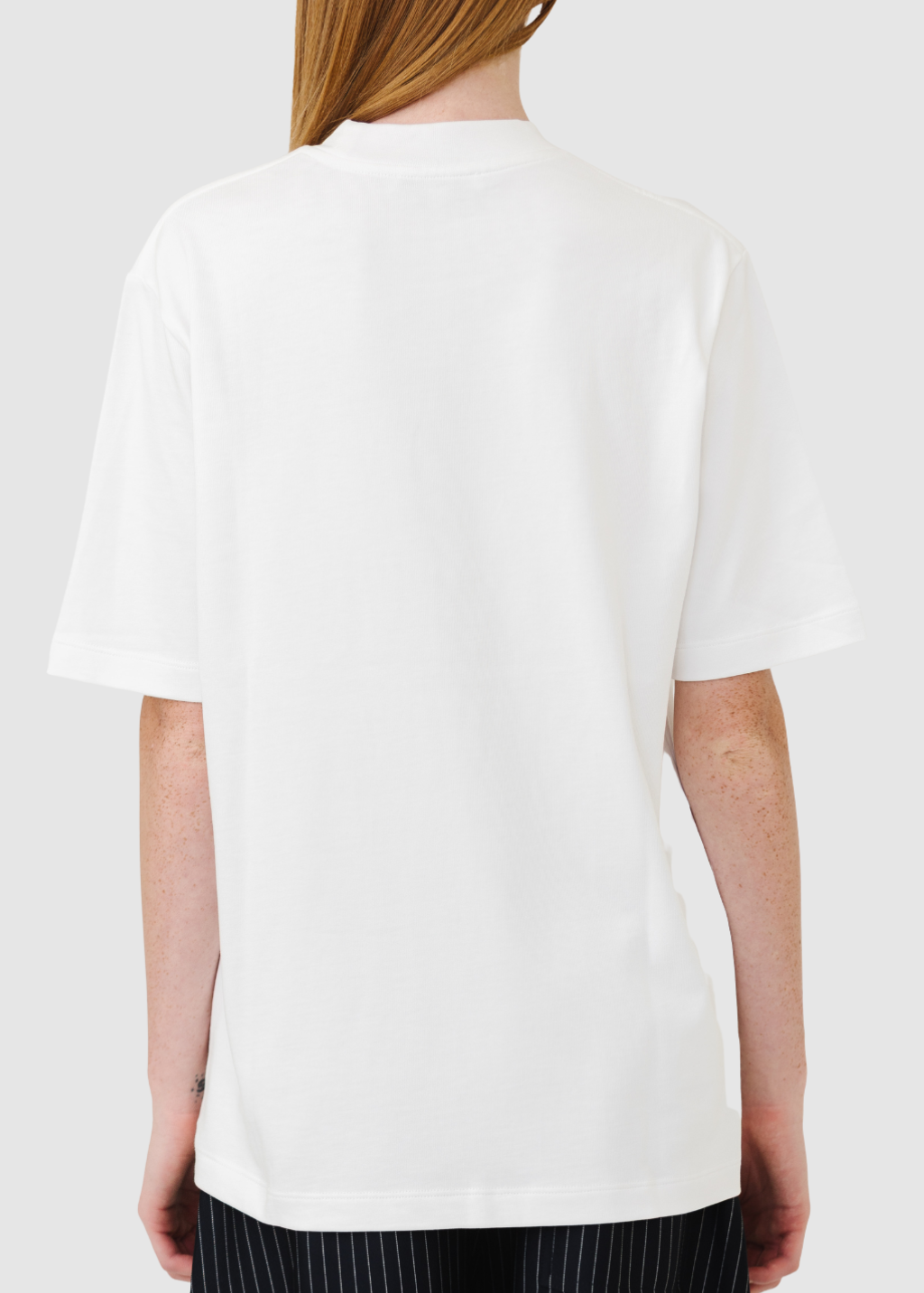 Tibi Perfect Unisex T in White | Shop Tula